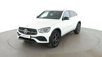 Gebraucht Mercedes GLC300de AMG line 122 PS (89 kW) 2022 Weiß Coupé