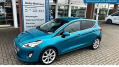 Blau Gebraucht 2018 Ford Fiesta Titanium Kleinwagen | 13.990 € (Fairer Preis)