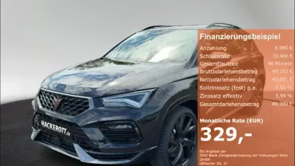 Nowe Cupra Ateca VZ 301 KM (221 kW) 2026 Czarny SUV