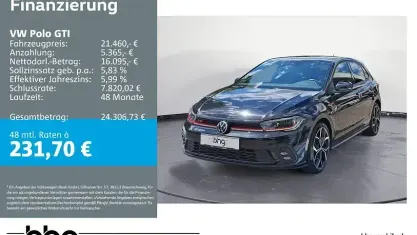 Gebraucht VW Polo GTI 207 PS (152 kW) 2022 Schwarz Kleinwagen