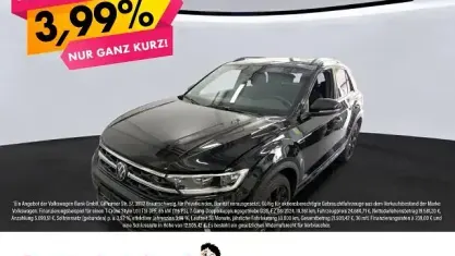Gebraucht VW T-Roc R-line 150 PS (110 kW) 2023 Schwarz SUV