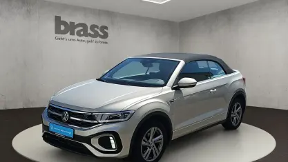 Gebraucht VW T-Roc Cabriolet R-line 150 PS (110 kW) 2023 Silber Cabrio