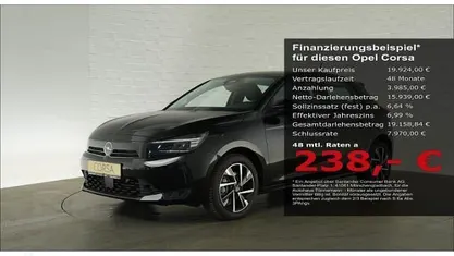 Nouă Opel Corsa Edition 110 CP (80 kW) 2025 Negru Hatchback