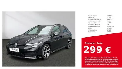 Gebraucht VW Golf VIII R-line 150 PS (110 kW) 2021 Kombi