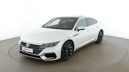 Gebraucht VW Arteon R-line 240 PS (176 kW) 2018 Weiß Kleinwagen