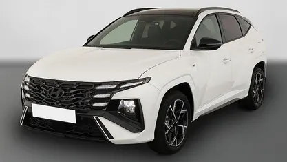 Serenity white mineraleffekt Neu 2025 Hyundai Tucson N Line SUV | 35.595 € (Fairer Preis)