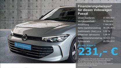 Używany VW Passat Business 150 KM (110 kW) 2025 Srebrny Kombi