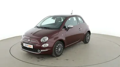 Brugt Fiat 500 Lounge 86 HK (63 kW) 2019 Rød Hatchback