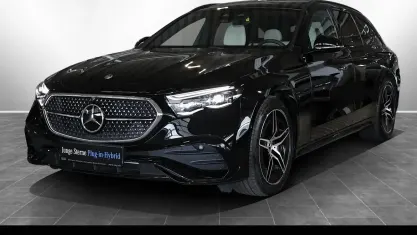 Gebraucht Mercedes E300 AMG 204 PS (150 kW) 2025 Metalliclack obsidianschwarz Kombi
