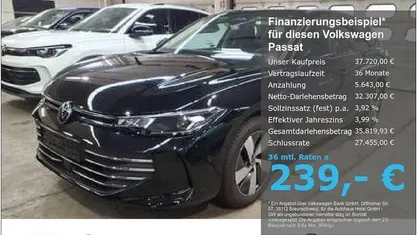 Gebraucht VW Passat Business 150 PS (110 kW) 2025 Kombi
