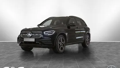 Unilack schwarz Gebraucht 2021 Mercedes GLC400d AMG SUV | 48.990 € (Fairer Preis)