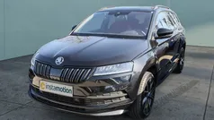 Schwarz Gebraucht 2021 Skoda Karoq SportLine SUV | 24.380 € (Fairer Preis)
