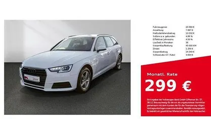 Ibisweiß Gebraucht 2019 Audi A4 Design Kombi | 20.980 € (Fairer Preis)