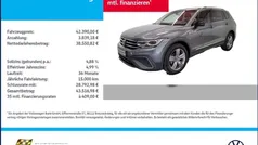 Platinum grey metallic Gebraucht 2024 VW Tiguan Allspace Move SUV | 38.500 € (Fairer Preis)