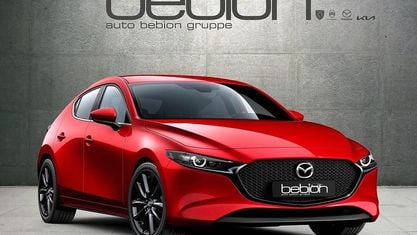 Neu Mazda 3 Exclusive-Line 140 PS (102 kW) 2026 Machine grey Limousine