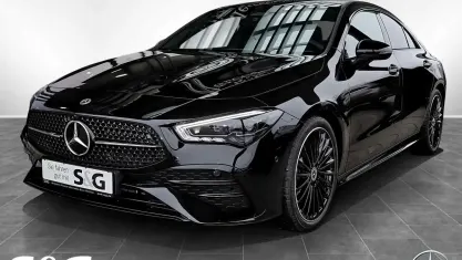 Gebraucht Mercedes CLA200 AMG 163 PS (119 kW) 2026 Unilack nachtschwarz Coupé