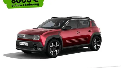 Karmesinrot mit schwarzem dach (rot) Neu 2025 Renault 4 E-Tech Komfort SUV | 33.490 € (Guter Preis)
