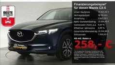 Deep crystal blue Gebraucht 2018 Mazda CX-5 Sports-Line SUV | 19.824 € (Fairer Preis)