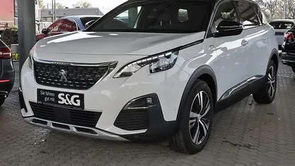 Gebraucht Peugeot 5008 Allure 165 PS (121 kW) 2018 Lack weiss banquise/deckende lac SUV