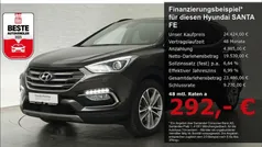 Braun Gebraucht 2017 Hyundai Santa Fe Premium SUV | 24.424 € (Fairer Preis)