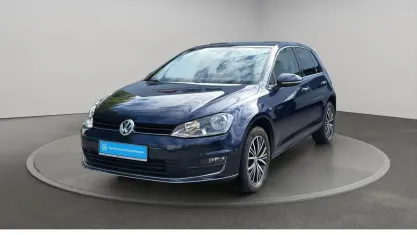 Occasion VW Golf VII Allstar 110 ch (80 kW) 2016 Bleue Berline