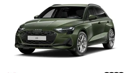 Neu Audi A3 Advanced 150 PS (110 kW) 2026 Distriktgrün metallic Limousine