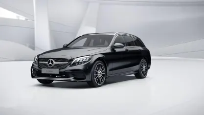 Gebraucht Mercedes C300 AMG 258 PS (189 kW) 2019 Metalliclack obsidianschwarz Kombi