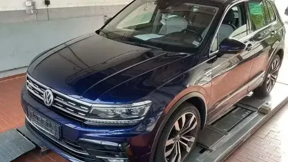 Gebraucht VW Tiguan Highline 220 PS (161 kW) 2018 Blau SUV