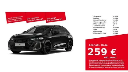Mythosschwarz metallic Gebraucht 2025 Audi A5 Ambiente Kombi | 54.280 € (Fairer Preis)