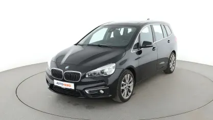 Gebraucht BMW 220 Gran Tourer Luxury Line 192 PS (141 kW) 2016 Schwarz Van / Kleinbus