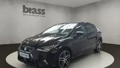 Gebraucht Seat Ibiza FR 116 PS (85 kW) 2019 Midnight schwarz metallic Kleinwagen