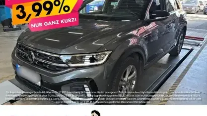 Gebraucht VW T-Roc R-line 150 PS (110 kW) 2022 Indiumgrau metallic SUV