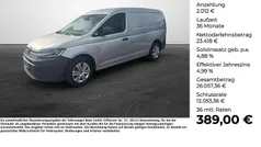 Silber (reflexsilber metallic) Gebraucht 2021 VW Caddy Maxi Basis Van / Kleinbus | 25.430 € (Superpreis)