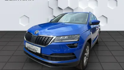 Gebraucht Skoda Karoq Ambition 110 PS (80 kW) 2022 Blau SUV