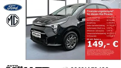Gebraucht Kia Picanto Vision 63 PS (46 kW) 2024 Schwarz Kleinwagen