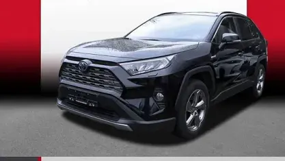 Gebraucht Toyota RAV4 Hybrid Plus 218 PS (160 kW) 2021 Tiefschwarz mica metallic SUV