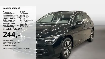 Brugt VW Golf VIII Goal 150 HK (110 kW) 2025 Sort Sedan