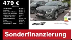 Chronosgrau metallic Gebraucht 2025 Audi Q3 Sportback S-Line SUV | 41.890 € (Guter Preis)