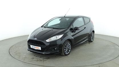 Brugt Ford Fiesta ST-Line 101 HK (74 kW) 2017 Sort Sedan