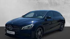 Blau Gebraucht 2017 Mercedes CLA220 Shooting Brake AMG line Kombi | 21.990 € (Fairer Preis)
