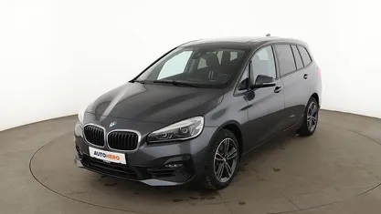 Gebraucht BMW 220 Gran Tourer Sport Line 192 PS (141 kW) 2019 Grau Van / Kleinbus