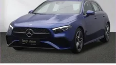 Blau Gebraucht 2024 Mercedes A200 AMG line | 34.420 € (Fairer Preis)