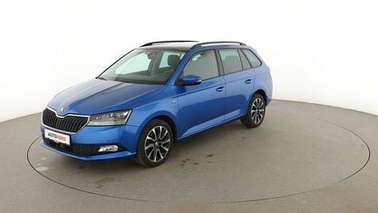 Gebraucht Skoda Fabia Best of 95 PS (69 kW) 2020 Blau Kleinwagen