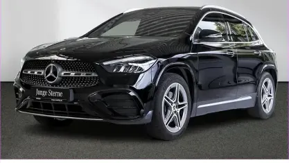 Gebraucht Mercedes GLA200 AMG 163 PS (119 kW) 2025 Unilack nachtschwarz SUV