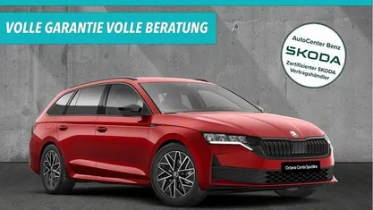 Neu Skoda Octavia SportLine 150 PS (110 kW) 2025 Blau Kombi