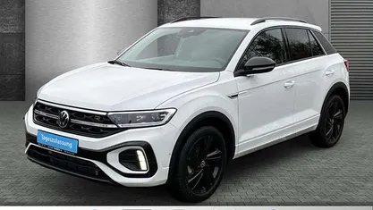 Pure white Neu 2025 VW T-Roc R-line SUV | 36.980 € (Fairer Preis)