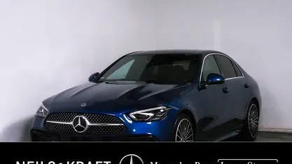 Gebraucht Mercedes C180 AMG 170 PS (125 kW) 2024 Blau Limousine