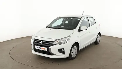 Gebraucht Mitsubishi Space Star Spirit 71 PS (52 kW) 2021 Weiß Kleinwagen