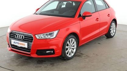 Brugt Audi A1 Sportback Design 95 HK (69 kW) 2016 Rød Hatchback