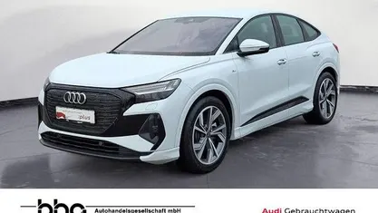 Gebraucht Audi Q4 Sportback e-tron Ambiente 219 kW (299 PS) 2023 Weiß SUV